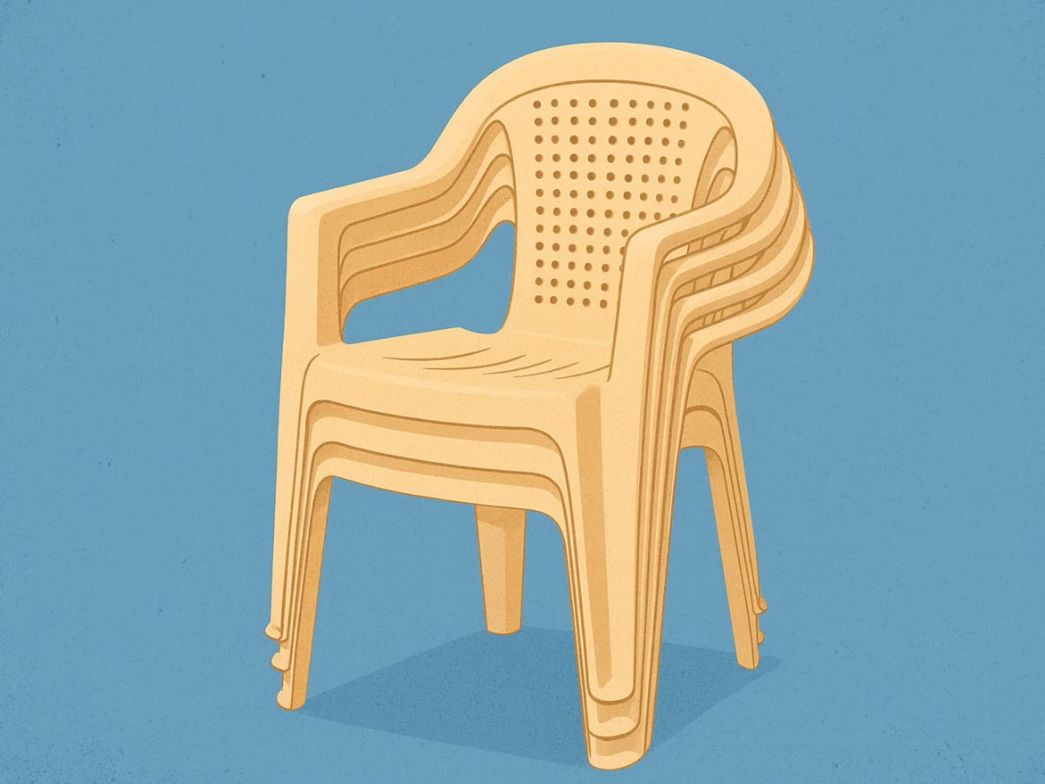 Plastic Chair : सगळ्या खुर्चीच्या मध्यभागी छिद्र का असतात? प्रत्येक घरात असते पण 1 टक्के लोकांनाच माहित असेल खरं कारण