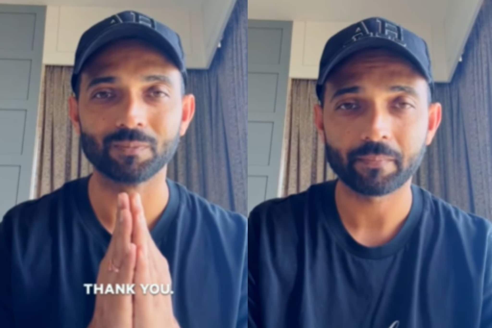 मुंबईचा राजा अजिंक्य रहाणे! व्हिडिओ शेअर करत म्हणाला, कठीण काळात उभं राहूया...