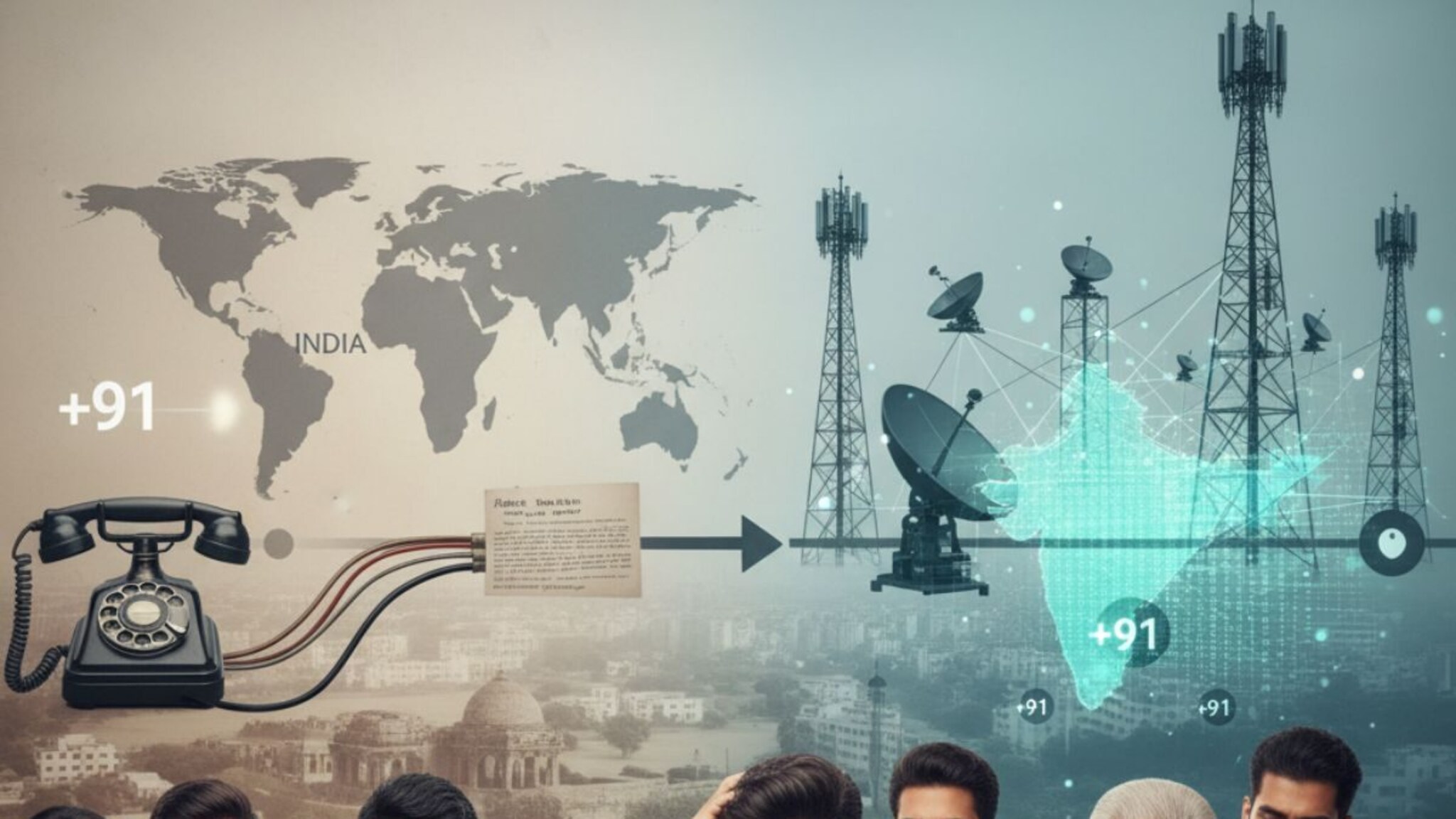 भारतातील मोबाईलनंबर नेहमी +91 ने का सुरु होतात? अनेकांना माहित नसेल यामागचं कारण आणि कहानी
