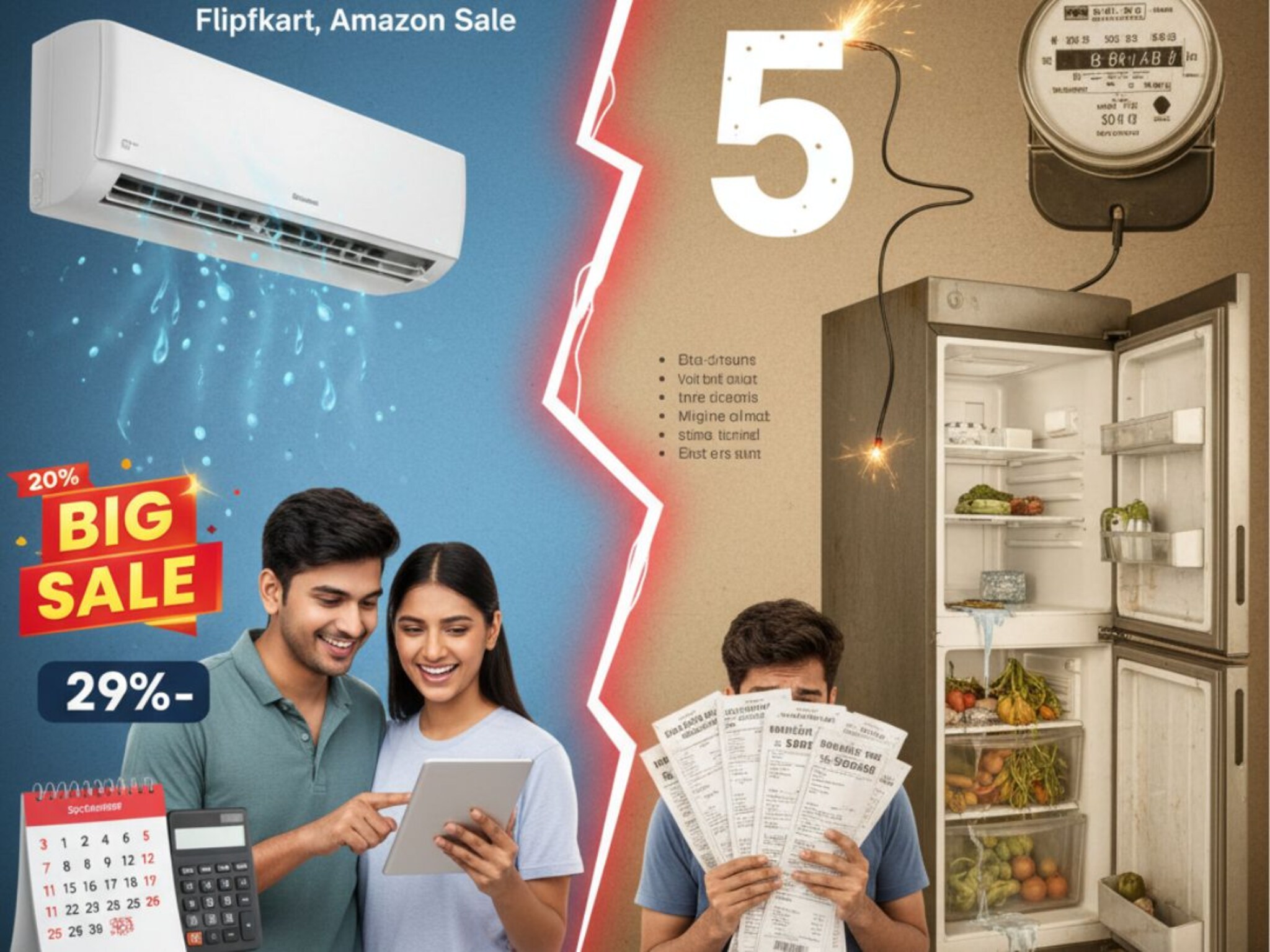 Online sale Scam : सेलमध्ये घेताय AC-Fridge? मग 'या' 5 गोष्टी लक्षात ठेवा, नाही तर ऑफर पडेल महागात