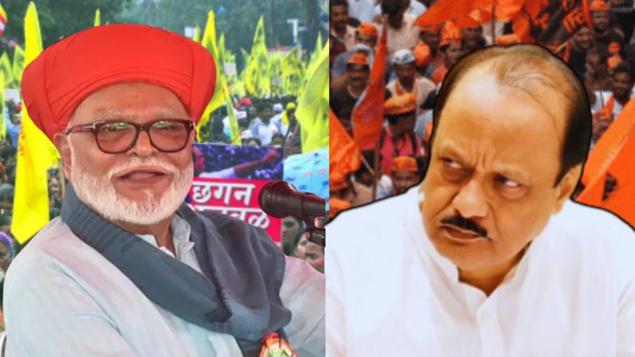 एकीकडे भुजबळ ओबीसींसाठी मैदानात, दुसरीकडे अजितदादांचा मराठ्यांसाठी पुढाकार, राष्ट्रवादीचं सोशल इंजिनिअरिंग!