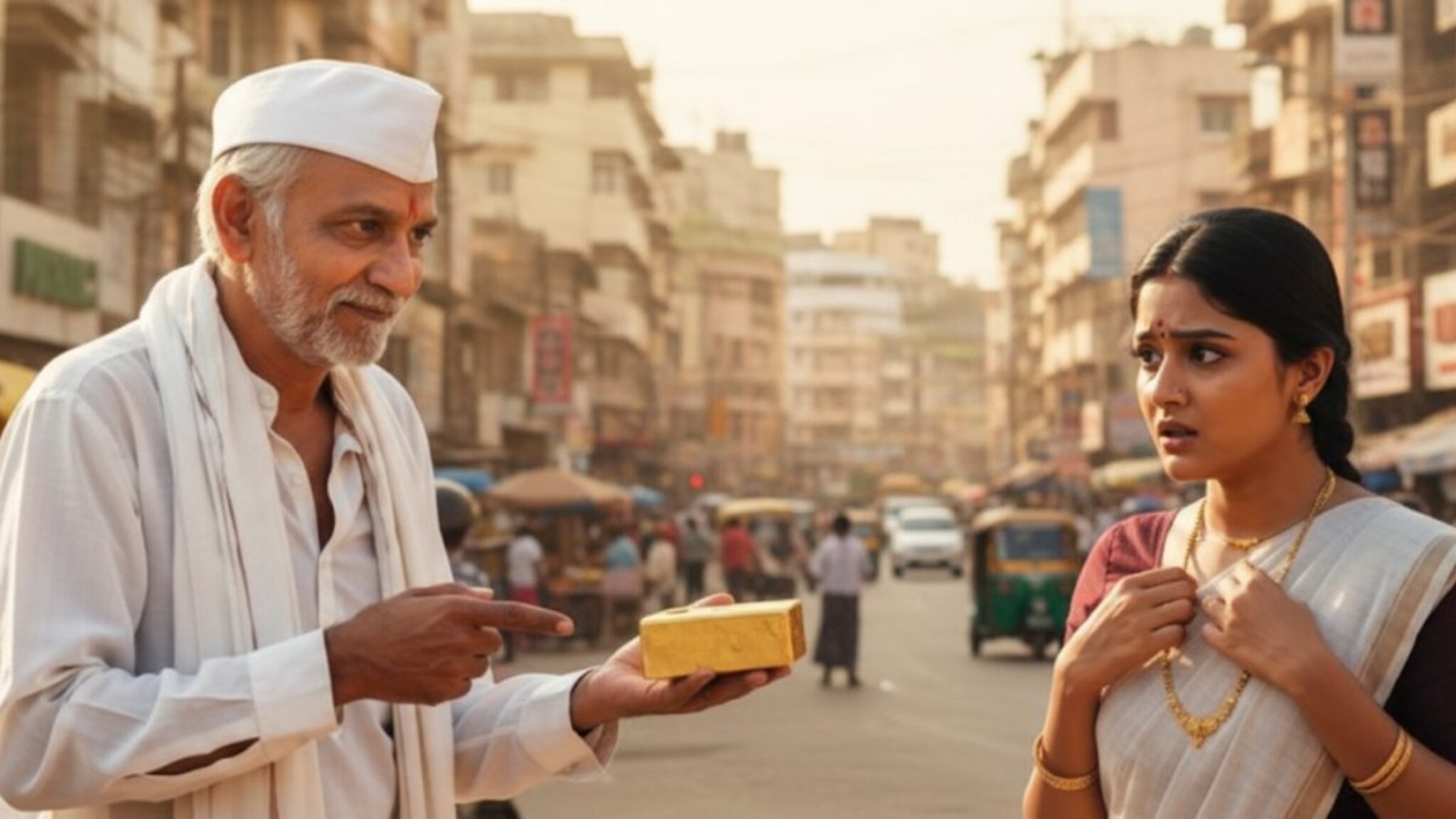 'सोन्याची विट देतो', म्हणत महिलेला गंडवलं, अंगावरचे सर्व दागिने केले लंपास, साताऱ्यातील अजब प्रकार 