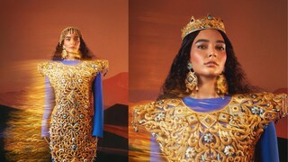 A gold dress worth 11 crores.