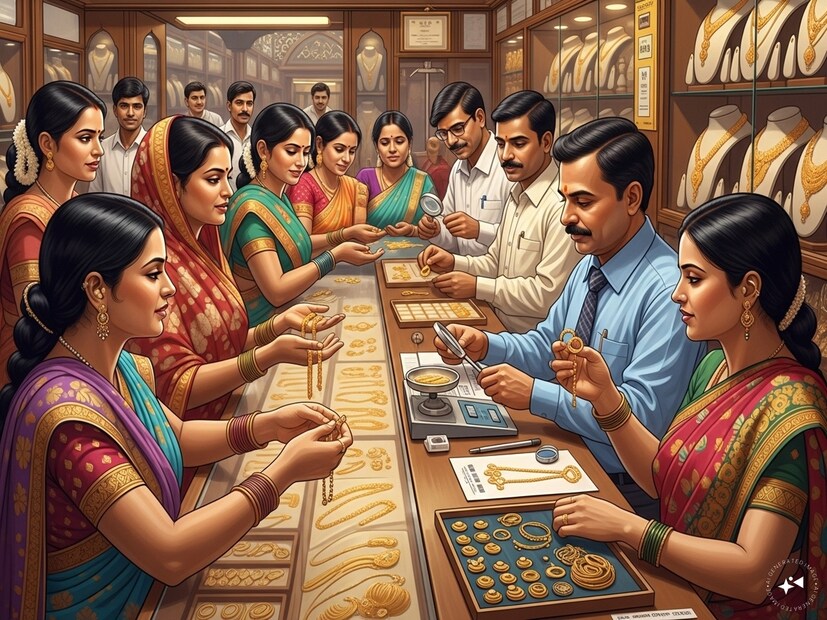 होलमार्क असलेले दागिने होलमार्क खरा आहे की फसवा तेही तपासून पाहावं. दागिन्यांची रिसीट घेताना जीएसटीचे घ्यावे, कच्चे घेऊ नये त्यातून फसवणूक होण्याचा धोका असतो. 