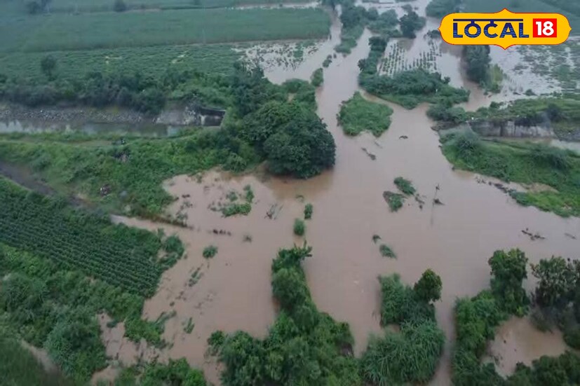 सकाळी 6 वाजल्यापासून पावसाचा जोर वाढला. गावातील रस्ते जलमय झाले. चारनेर गावाला पाण्याने वेढा दिला होता. घटनांद्रा-सिल्लोड रस्ता सकाळी 7 ते दुपारी 3 वाजेपर्यंत बंद होता. गेल्या 20 वर्षांत असा पाऊस ग्रामस्थांनी पाहिला नसल्याचं सांगितलं. चारणा नदीच्या पुलावरून पाणी वाहत होते. नव्याने बांधलेल्या घाटनांद्रा-शेलगाव पुलावरूनही पाणी गेले. चारनेर लघु प्रकल्प तलाव शंभर टक्के भरला.