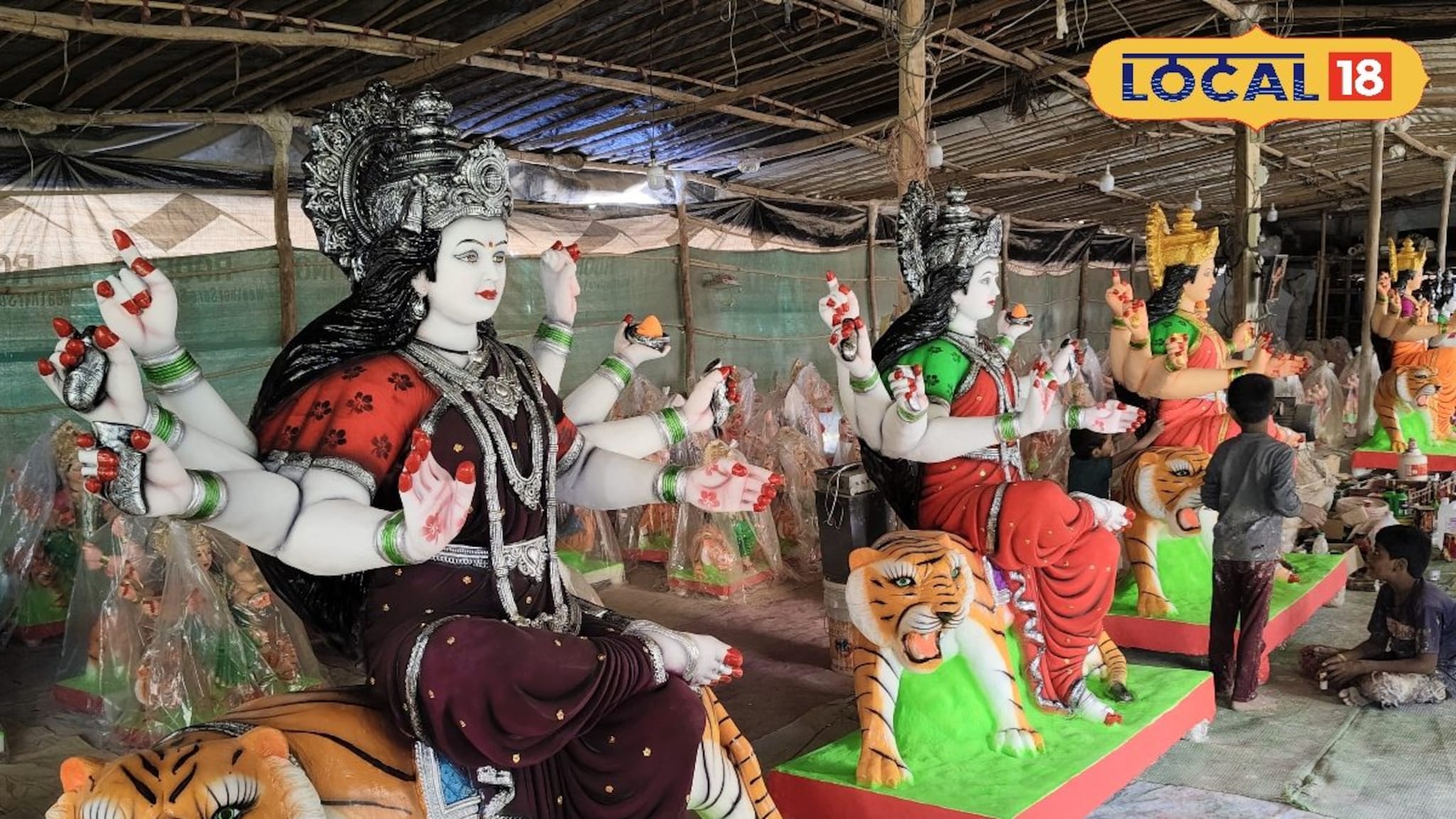 नवरात्रोत्सवात पलईंच्या मूर्तींना विक्रमी मागणी, 15 लाखांची उलाढाल..! 
