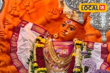 Saptashrungi Devi : पांढऱ्या साडीत आदिशक्ती आई सप्तशृंगीचे पहिले रूप, देवीला पाहण्यासाठी भाविकांची मोठी गर्दी...