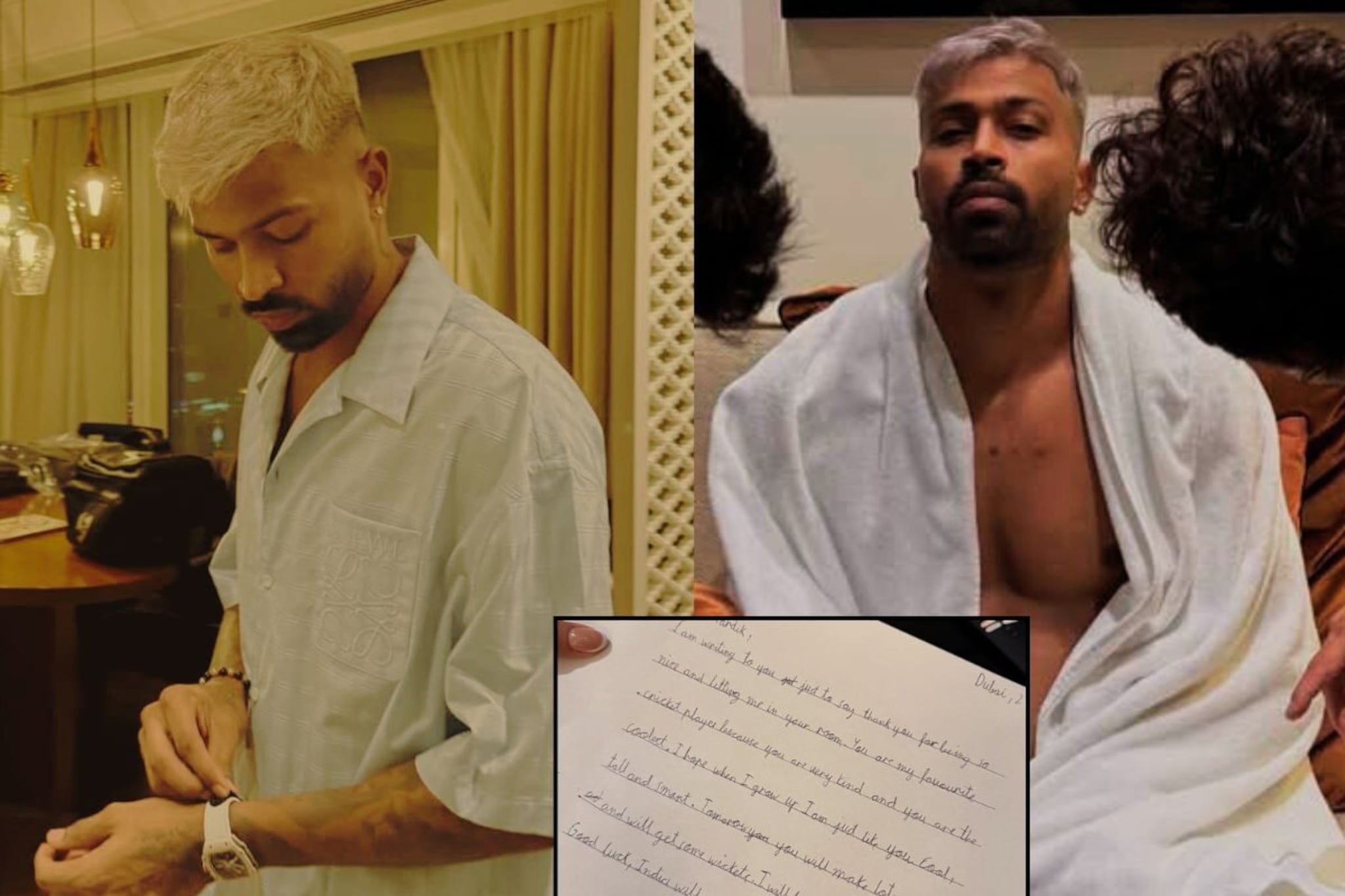 Hardik Pandya : हार्दिक पांड्यासोबत काय घडलं? रुममध्ये मिळाली निनावी चिठ्ठी!