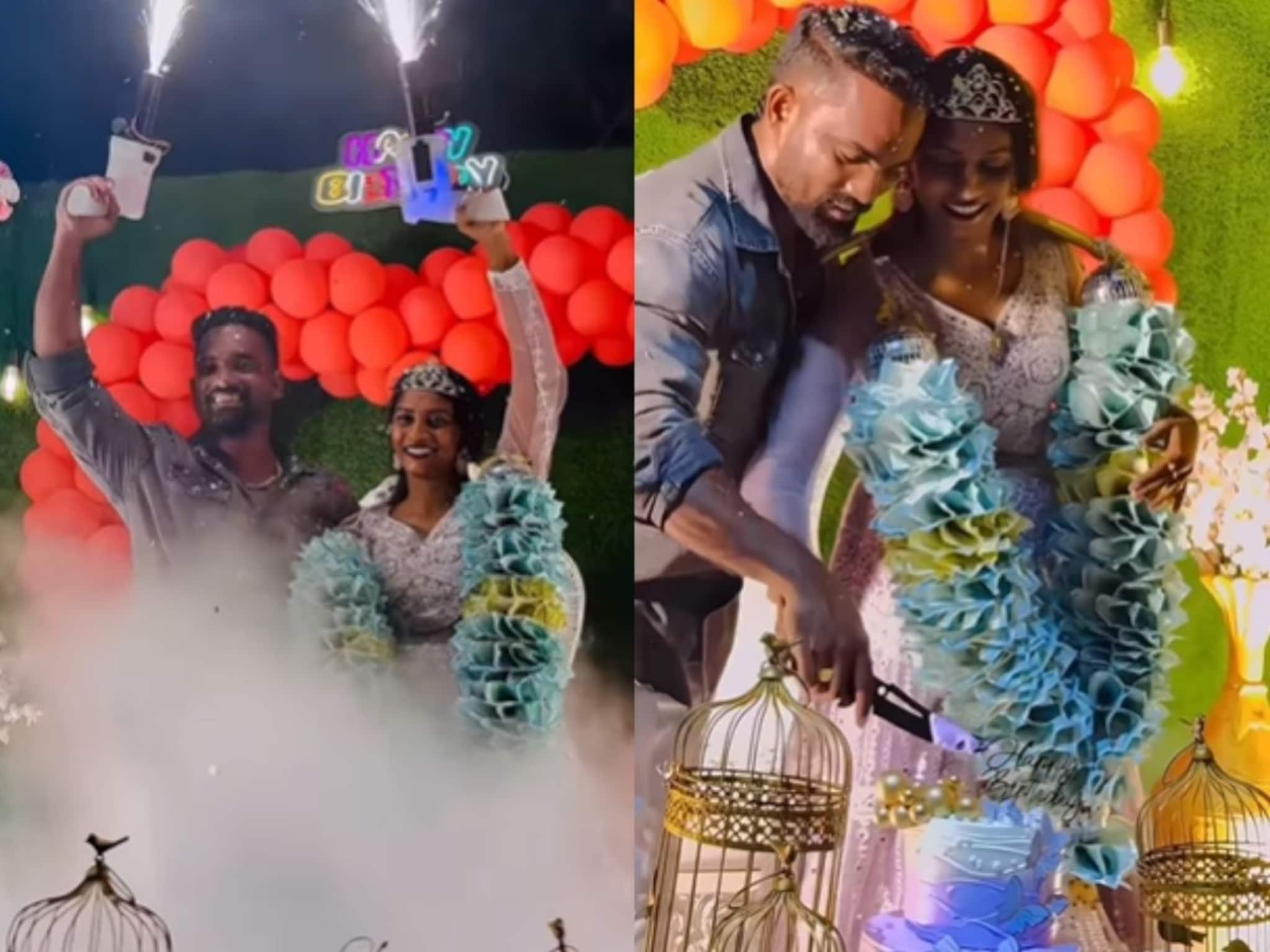 बर्थडे आहे बायकोचा! मोठा केक, आतिषबाजी, जंगी पार्टी सगळं ठीक, पण शेवट...; कोणत्याच नवऱ्याने असं सेलिब्रेशन केलं नसेल