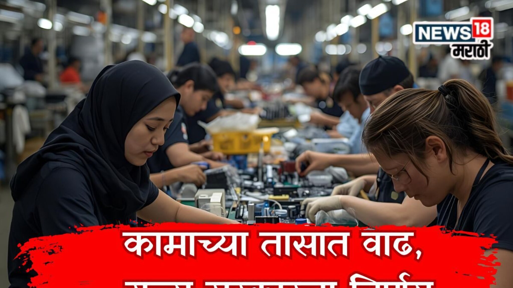 Maharashtra Govt : कामगारांना दिलासा की त्रास? आता 9  तास नव्हे तर 12 तासांची ड्युटी, कायद्यात सरकारकडून बदल