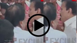 पूरानं सगळंच हिरावलं, संतप्त शेतकऱ्यांनी गिरीश महाजनांचा ताफा अडवला