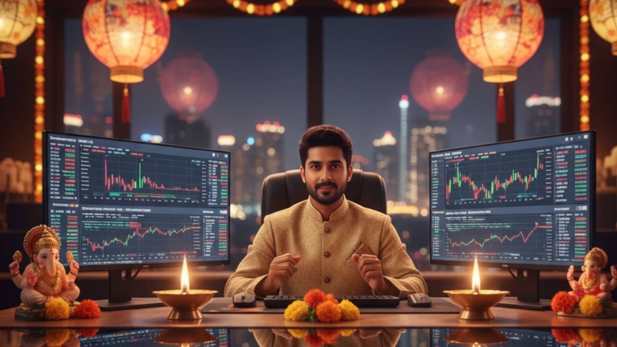 Muhurat Trading 2025: मुहूर्त ट्रेडिंगला काय होणार? Share Marketमधील Inside story, फक्त 1 तासात कमवा नफा