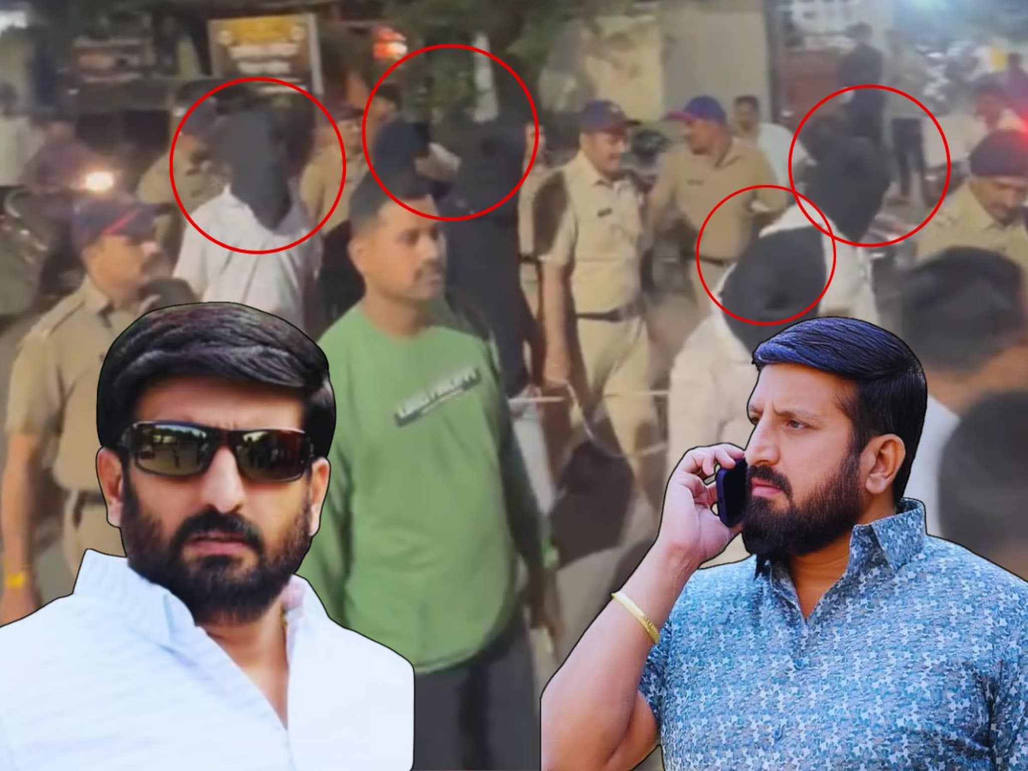 जिथे केला माज, तिथेच काढली लाज... घायवळ गँगमधल्या आरोपींची पुणे पोलिसांनी धिंड काढली