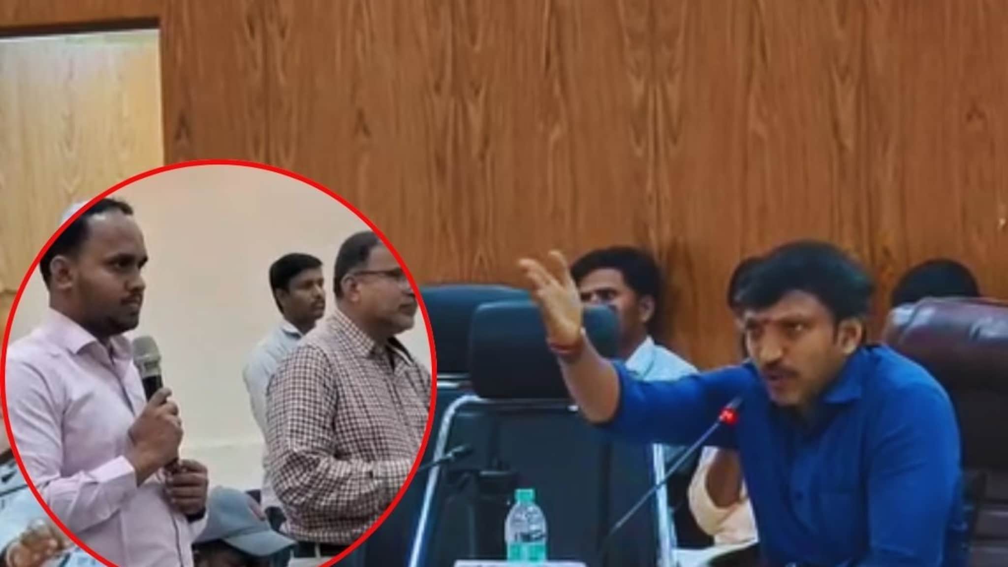 Video: तुमच्या बापाचं राज्य आहे काय? संविधानापेक्षा मोठे झालात? ओमराजे अधिकाऱ्यावर संतापले