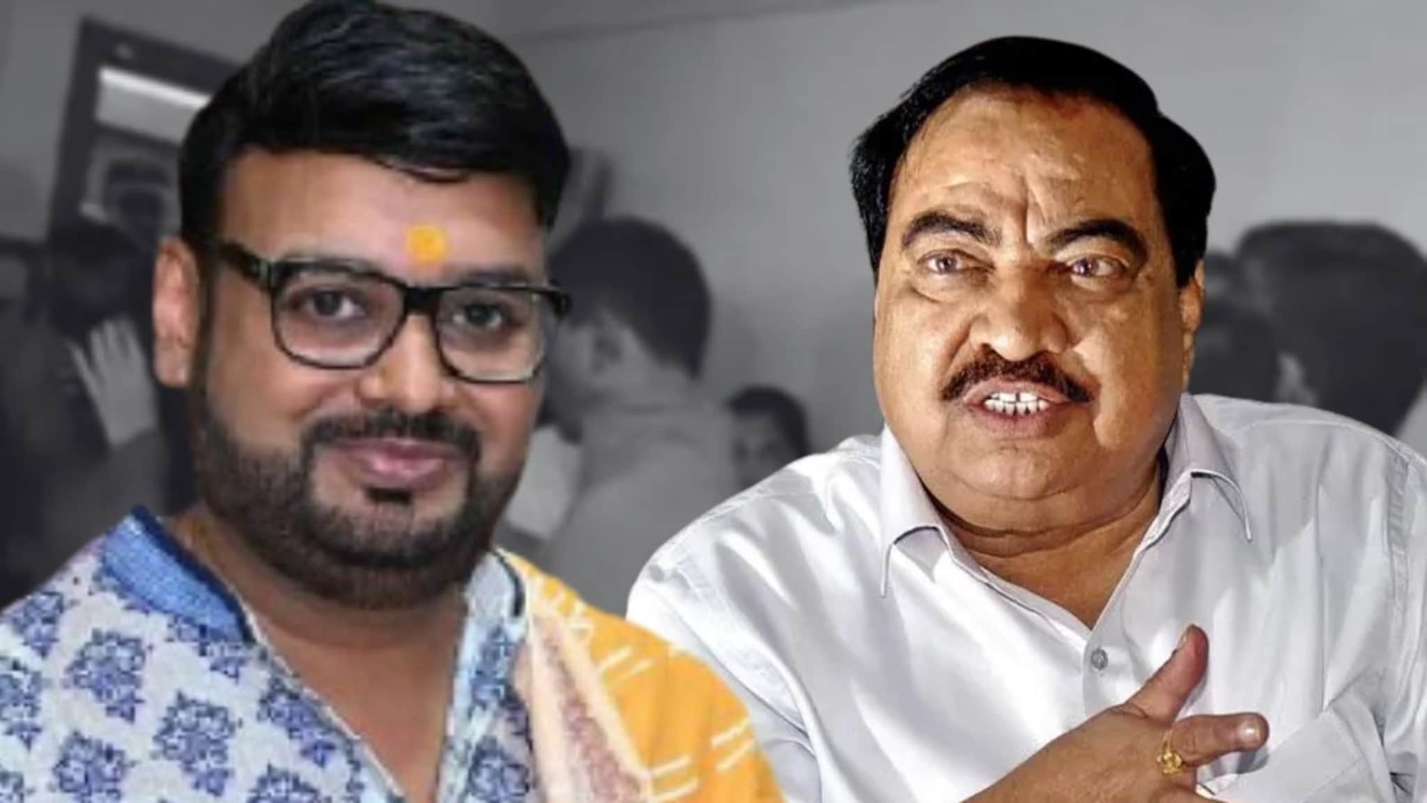 कुणाच्यातरी सांगण्यावरून...जावई जेलबाहेर येताच खडसेंचा सत्ताधाऱ्यांवर गंभीर आरोप