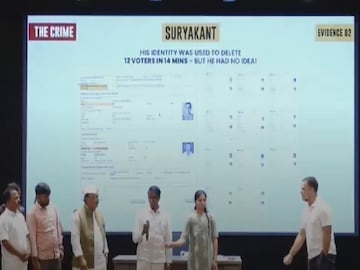 राहुल गांधींचा धमाका, वोट चोरी प्रकरणी मतदारांनाच समोर आणलं...