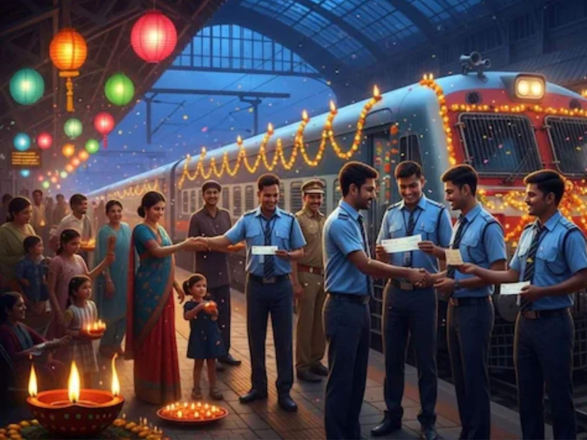 Diwali Bonus: रेल्वे कर्मचाऱ्यांना बोनस जाहीर, प्रत्येकाला 17,951 रुपये; Bonus कोणाला मिळणार आणि कोणाला नाही? तुमचे नाव आहे का यादीत?