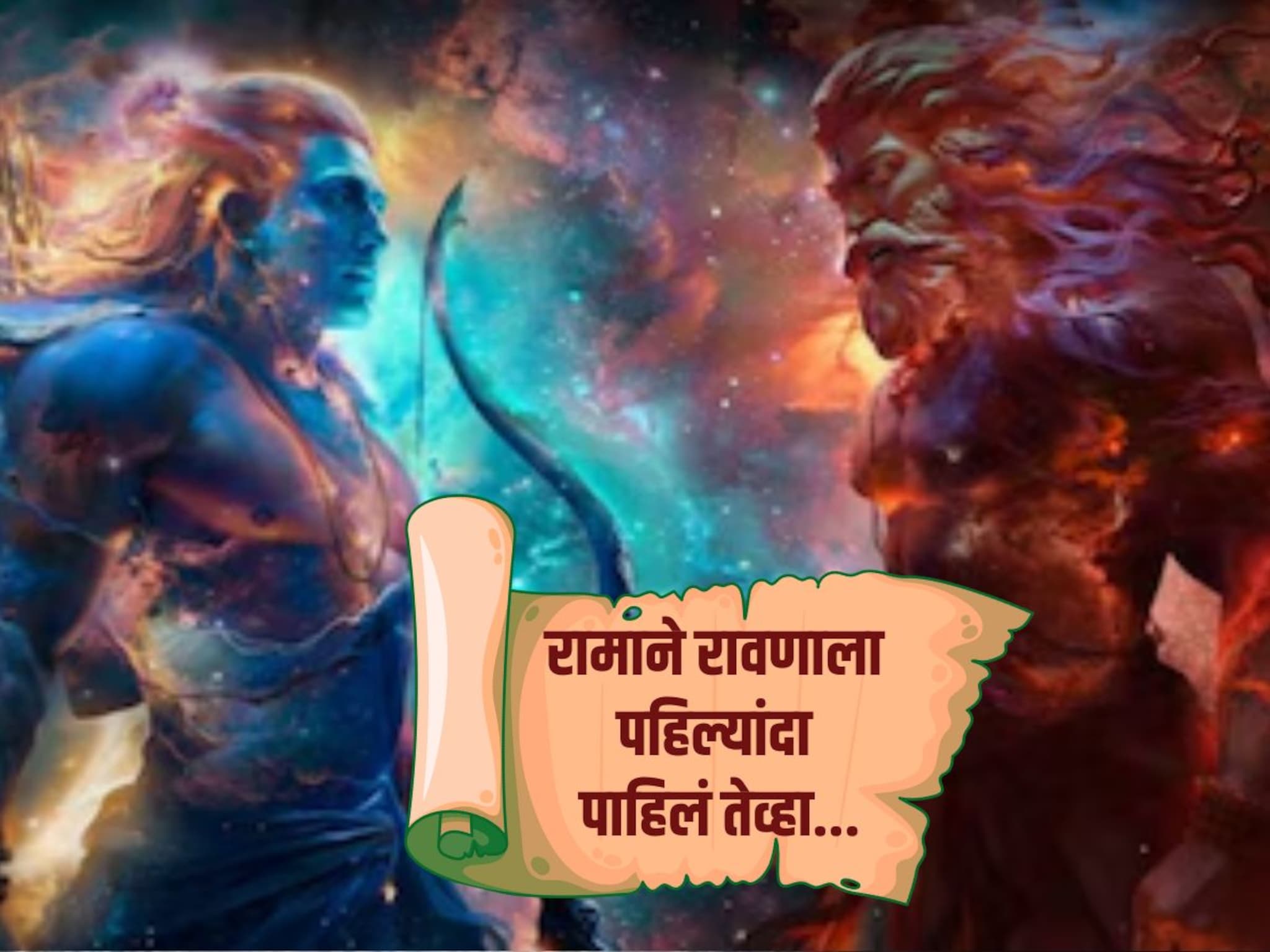 Ramayana : रावणाला पहिल्यांदाच पाहिलं तेव्हा... काय होती रामाची प्रतिक्रिया; इतिहासकारांनी केलं वर्णन