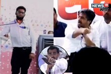 "खिशातला हात काढ आधी... गोट्या खेळत होता का?", रोहित पवारांनी अधिकाऱ्याला झापल