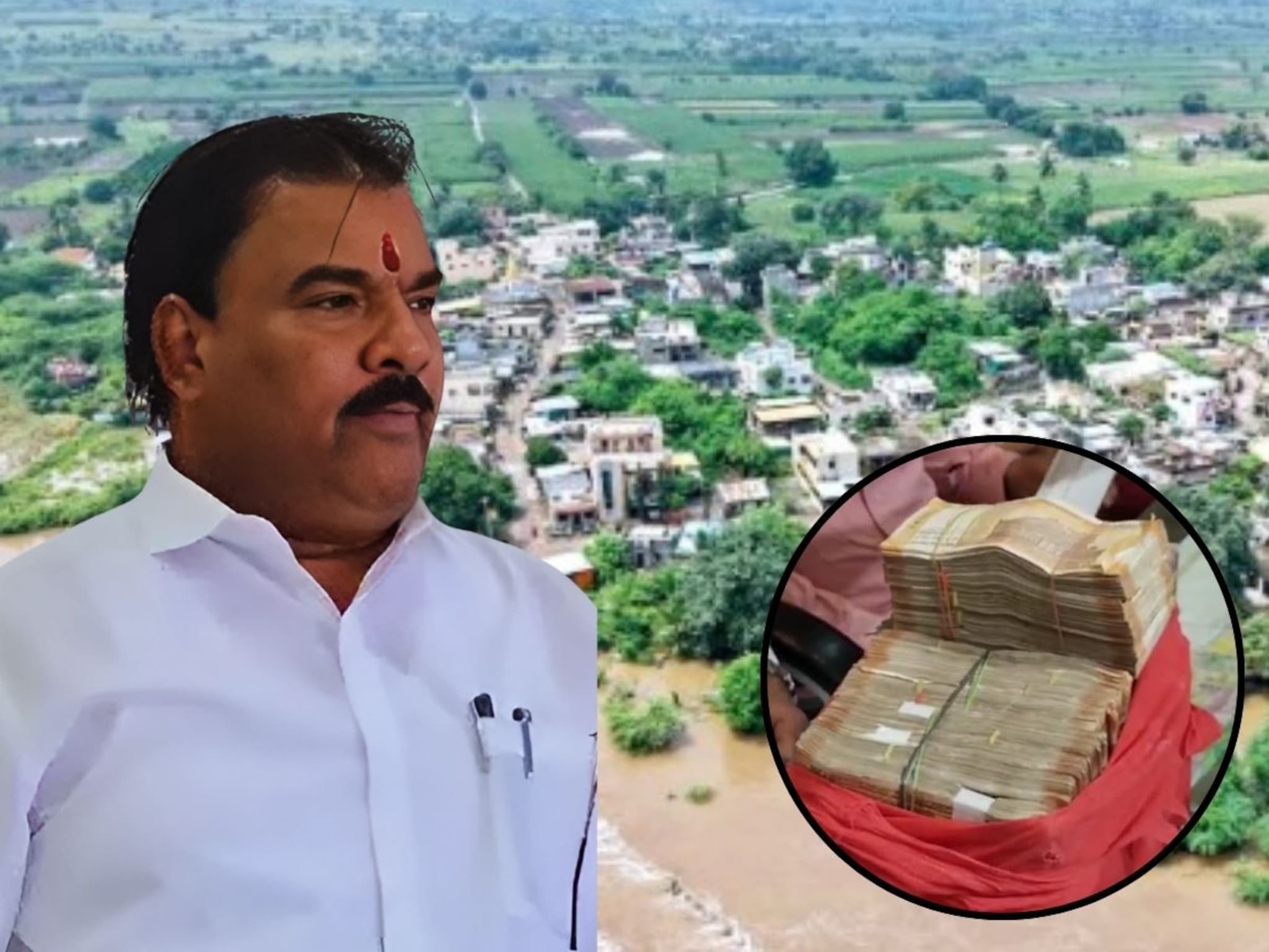 स्वतःचे दोन प्लॉट विकून आमदार संजय गायकवाड यांच्याकडून पूरग्रस्तांना २५ लाखांची मदत