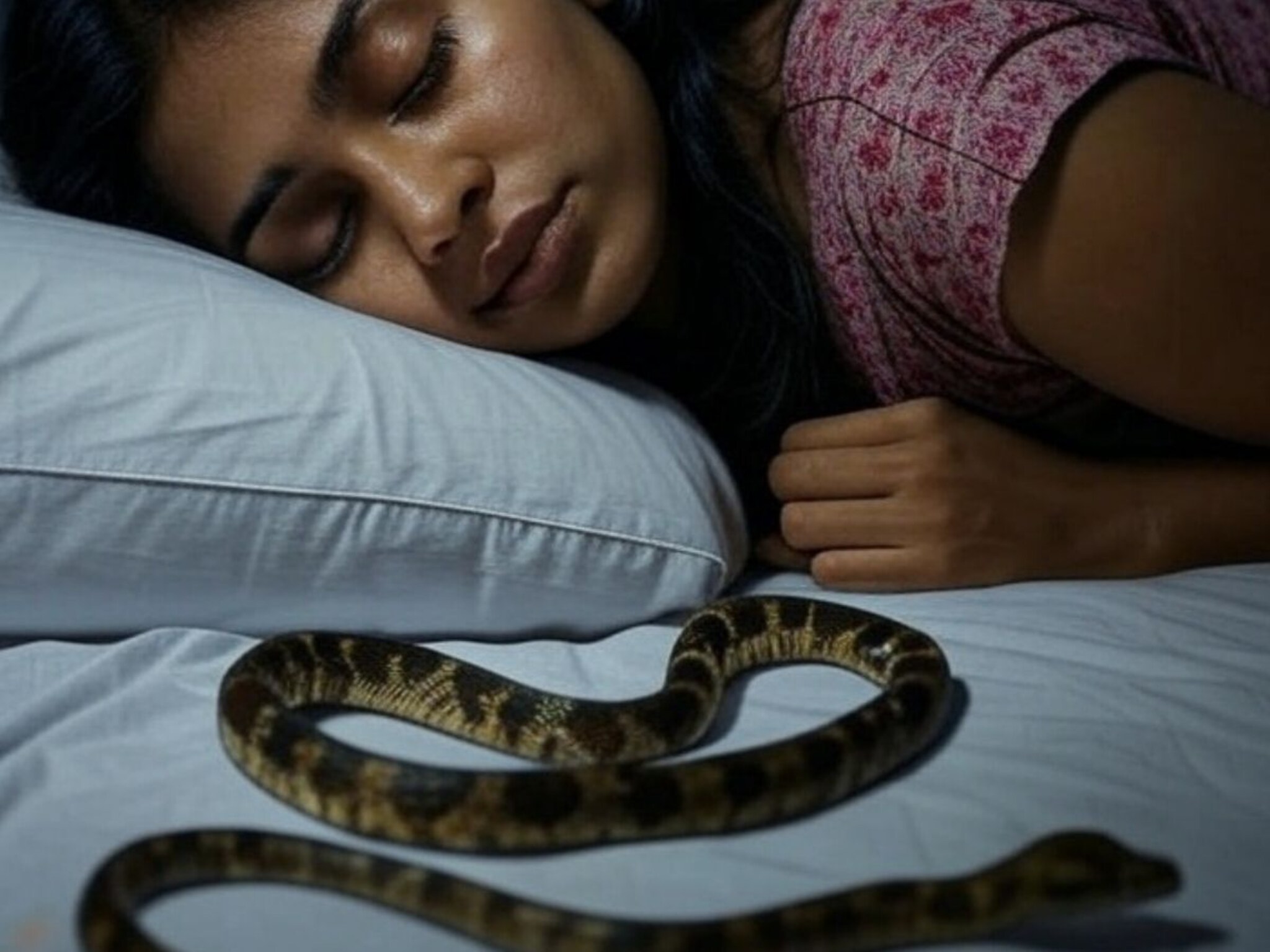 झोपलेल्या महिलेला चावला साप, पोटात वेदना, हॉस्पिटलमध्ये नेताच जन्माला आलं बाळ