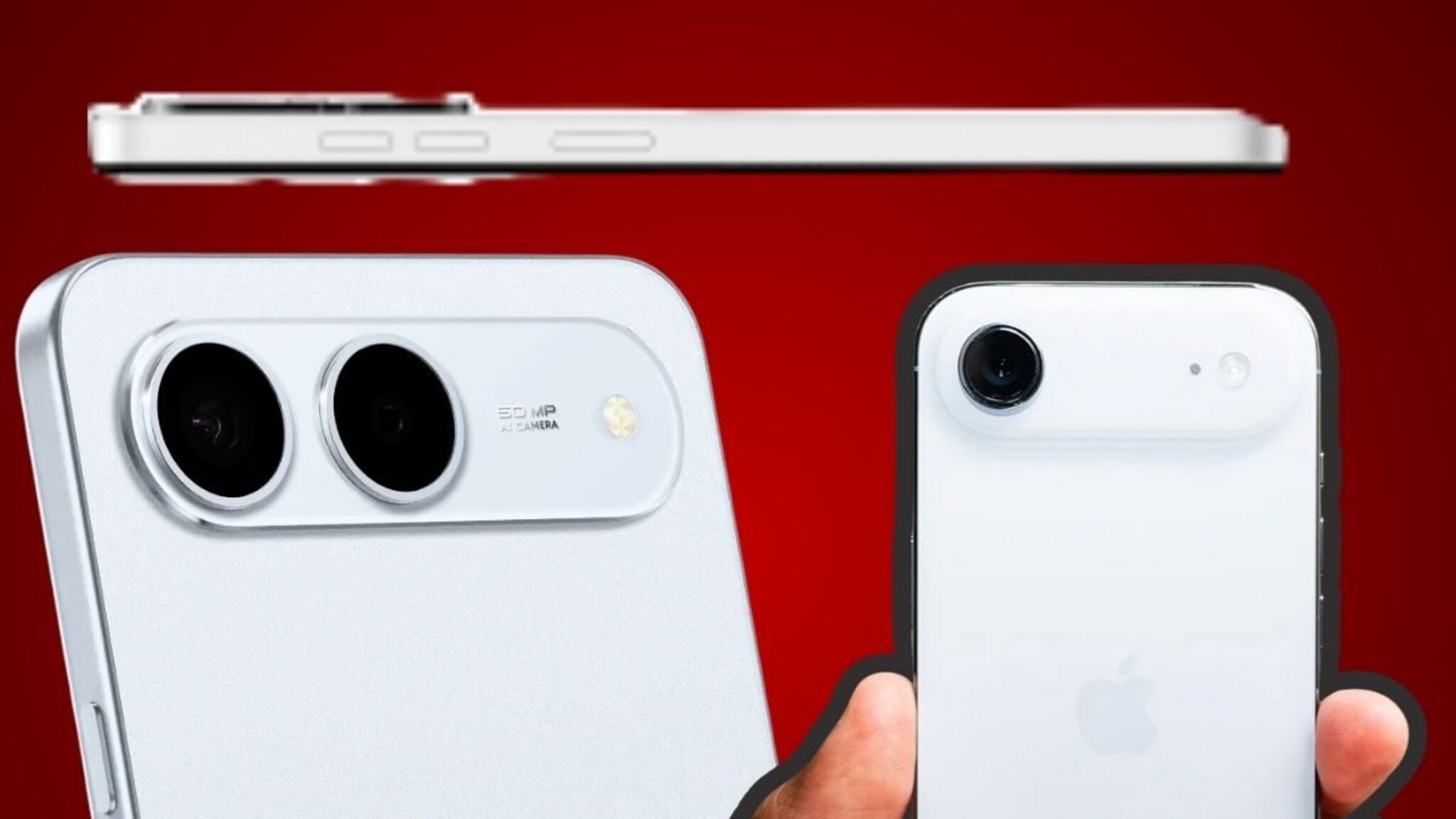 गरिबांच्या 9999 Android फोनची iPhone 17 Air ने केली कॉपी? फक्त 19-20 चा फरक, तुम्हीच पाहा PHOTOS