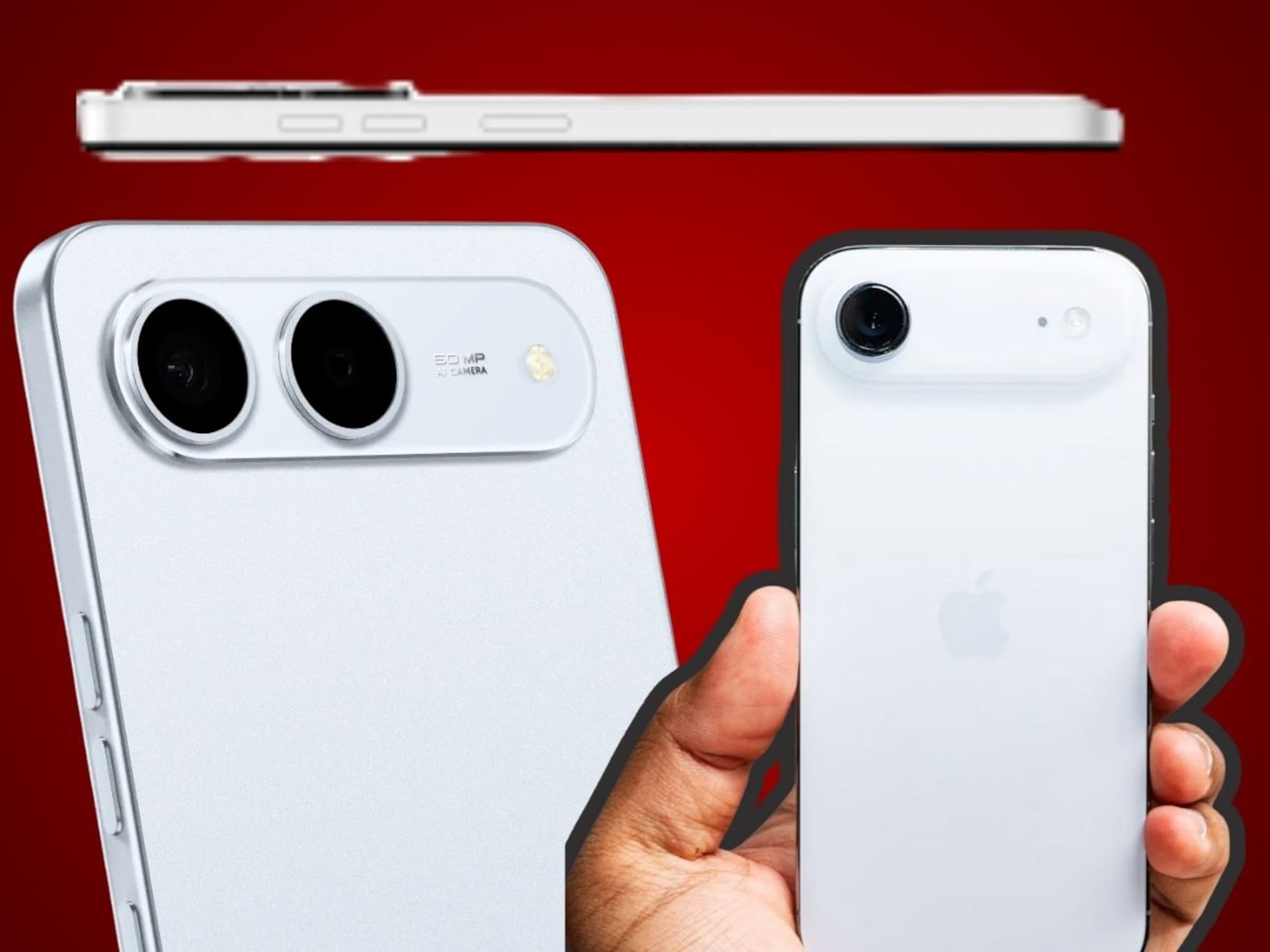 गरिबांच्या 9999 Android फोनची iPhone 17 Air ने केली कॉपी? फक्त 19-20 चा फरक, तुम्हीच पाहा PHOTOS