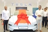 प्रताप सरनाईकांनी खरेदी केली पहिली Tesla Car! कोणाला दिली गिफ्ट?