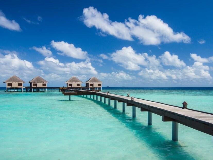 वाधू बेट (Vaadhoo Island) - मालदीव : रात्रीच्या वेळी समुद्राच्या लाटा बायोल्युमिनेसेंट प्लँक्टनमुळे चमकतात. यामुळे असे दिसते की, जणू समुद्रामध्ये ताऱ्यांचा समुद्र आहे.