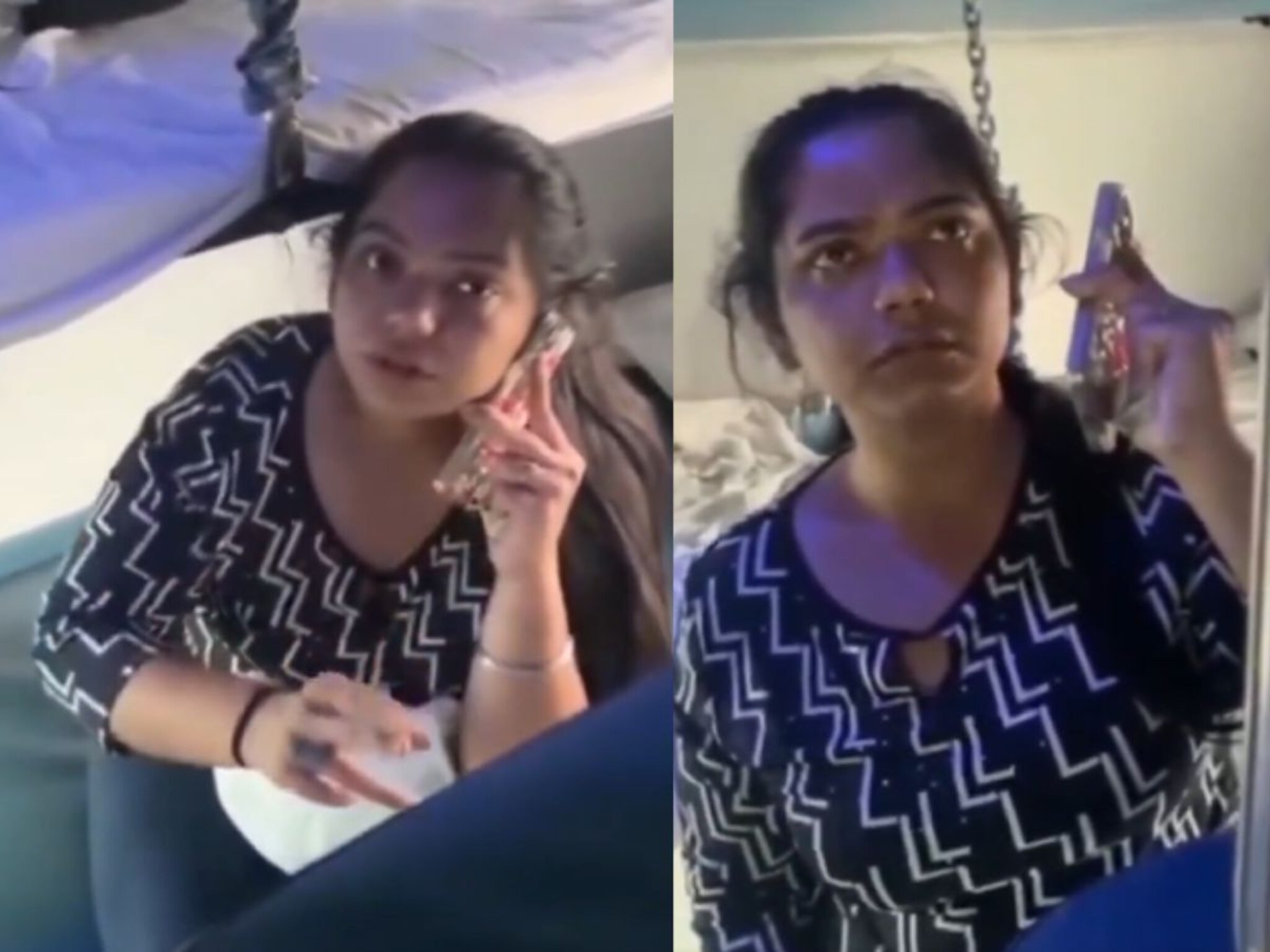 Video Viral: रेल्वेच्या AC डब्यात धक्कादायक प्रकार, महिलेचा व्हिडिओ व्हायरल; पुरुष प्रवाशाला म्हणाली...