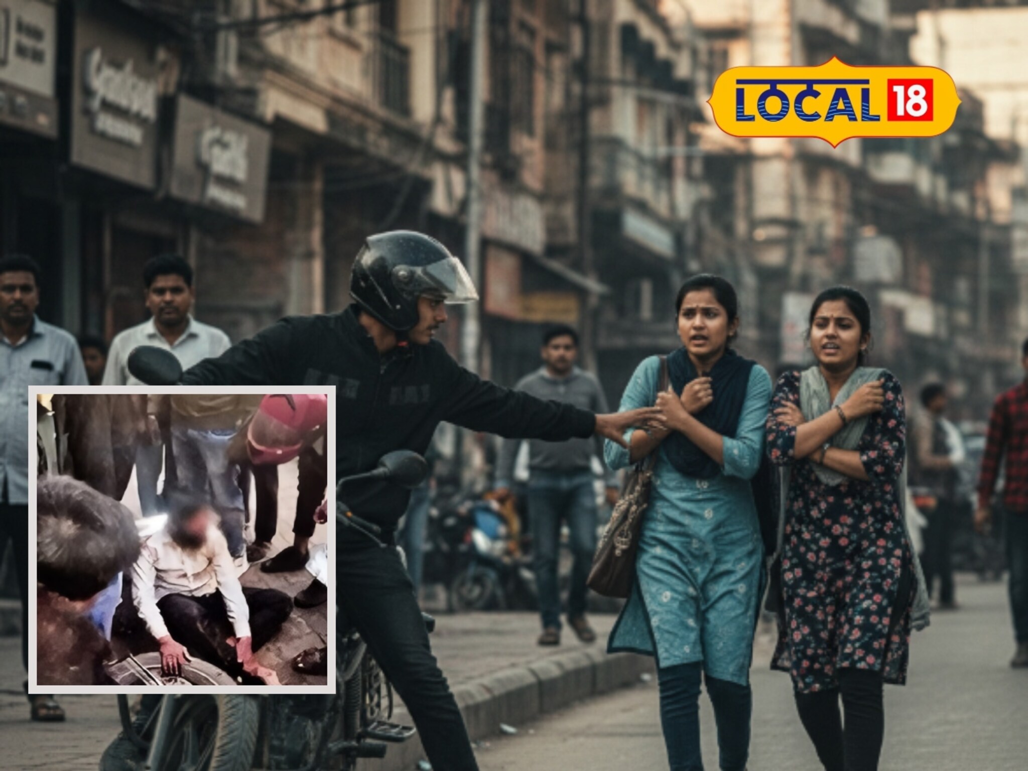 ‎Chhatrapati Sambhajinagar: दुचाकीवरून आला, अश्लील इशारे केले अन्..! छेड काढणाऱ्याला तरुणींनी दाखवला रुद्रावतार