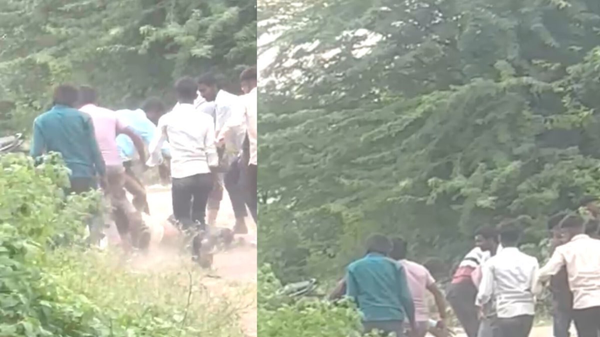 Beed: बीड नव्हे बिहार! तरुणाला अमानुष मारहाण, रस्त्यावर फरफटत नेत जीपमध्ये टाकलं, VIDEO