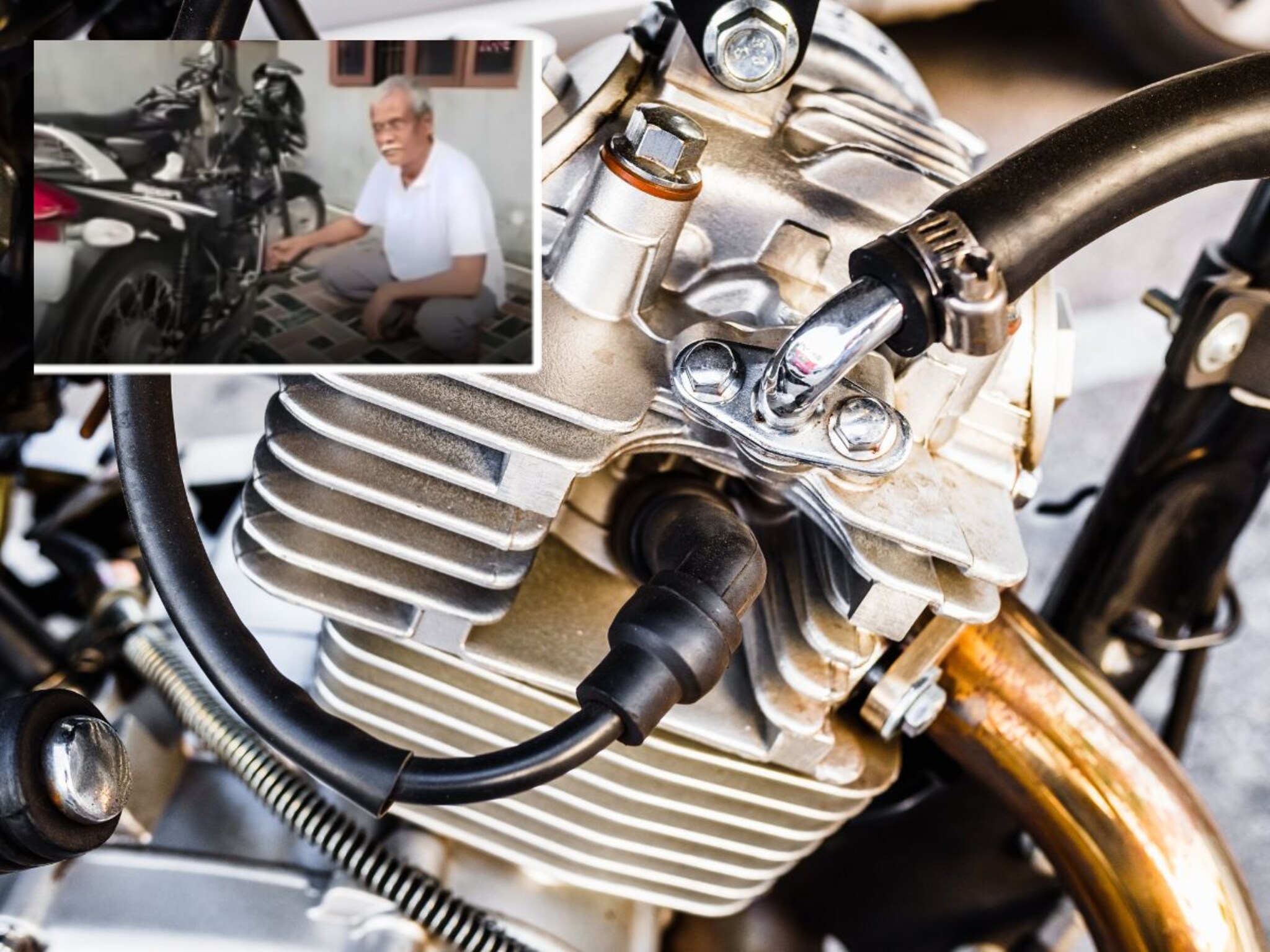 Bike ला 6 गिअर, मायलेज 200 किमी, एका भारतीय व्यक्तीने बनवलं आजपर्यंतचं दमदार इंजिन!
