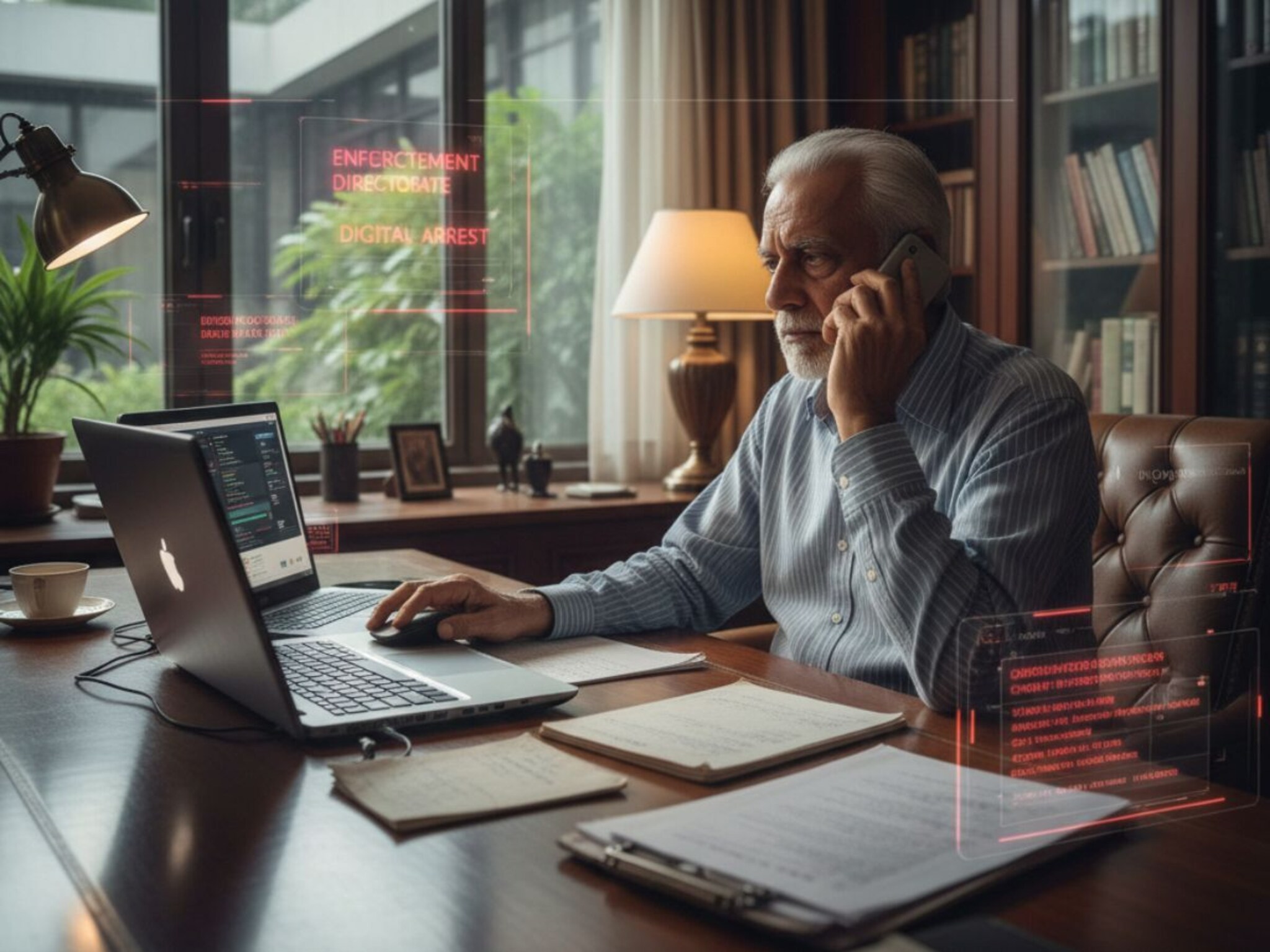 डिजिटल अरेस्टचा झोप उडवणारा प्रकार, बँक स्टाफही थक्क, डोळ्यासमोर झाले 4 हजार 236 Transactions; 22.92 कोटी उडवले