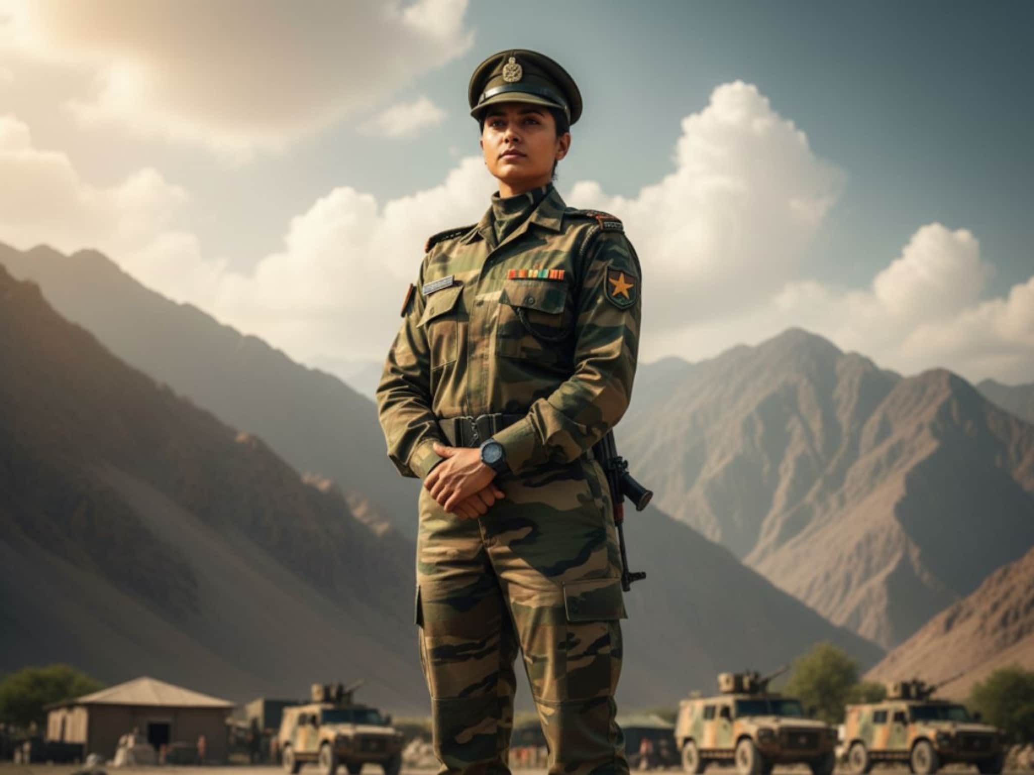 मेडल, युनिफॉर्म अन् गन, सगळं असली, पण... संभाजीनगरच्या महिलेचे लष्कराच्या वर्दीत काळे कारनामे!