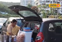 Pune Food : हे फक्त पुण्यात घडू शकतं! 63 वर्षांच्या सरोज Hyundai I20 मधून विकतात पाणीपुरी, VIDEO