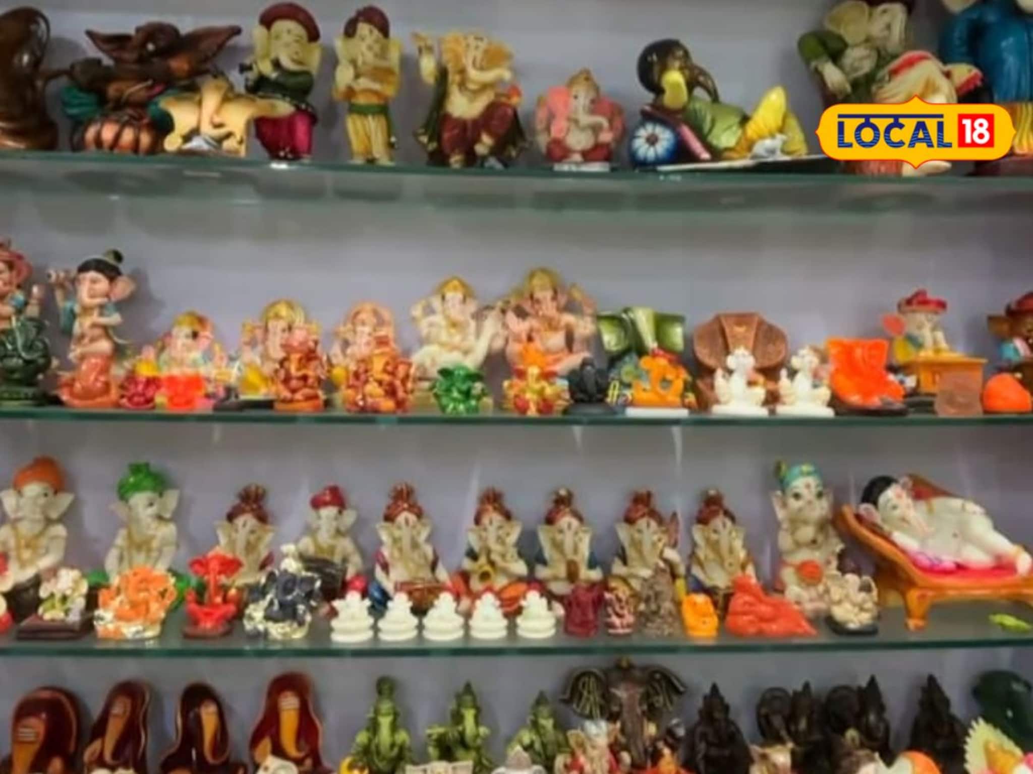 32 वर्षांपासून जपलाय छंद,केल्या गणपती बाप्पांच्या 1000 हून अधिक मूर्ती संग्रहित