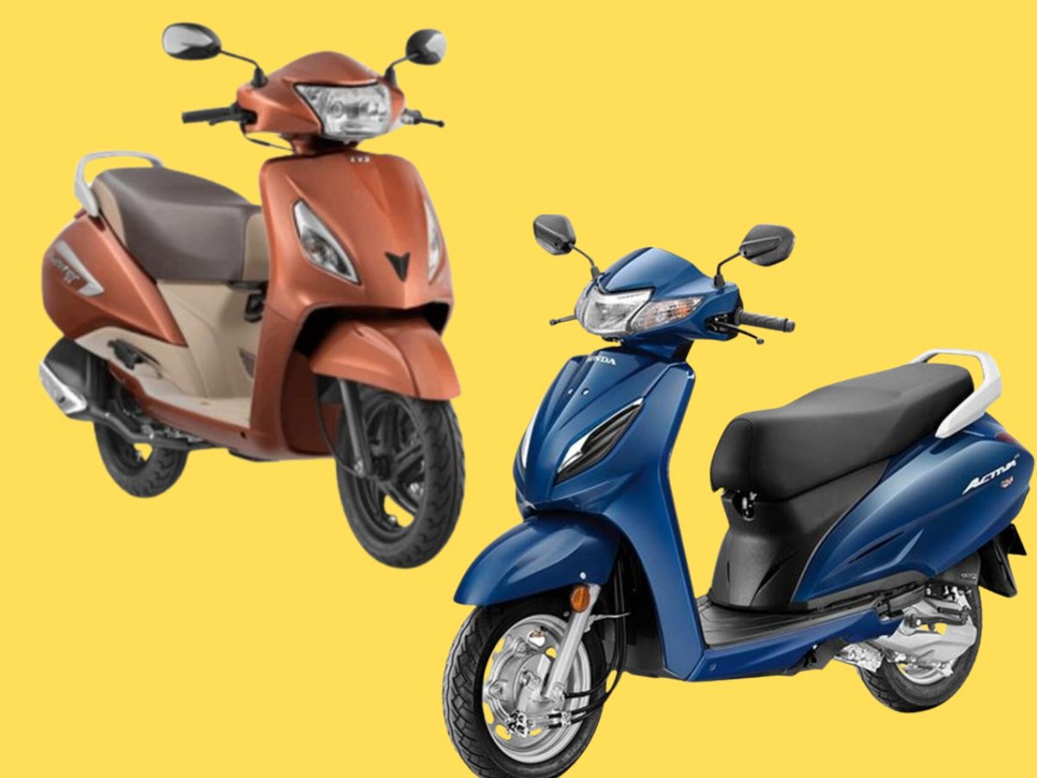 आता EV स्कुटर विसरा, बायकोला घेऊन द्या  Honda Activa आणि TVS Jupiter, किंमत झाली इतकी कमी!