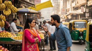 'माझ्या जीवावर जगते...', भर बाजारात पतीचं भयानक कृत्य, पत्नीचा ऑन द स्पॉट मृत्यू (AI Image)