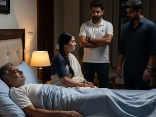 60व्या वर्षी तिसरं लग्न केलं, पत्नीने रात्री दोघांना घरी बोलावलं, झोपेत असतानाच आजोबांसोबत भयानक घडलं (AI Image) 60व्या वर्षी तिसरं लग्न केलं, पत्नीने रात्री दोघांना घरी बोलावलं, झोपेत असतानाच आजोबांसोबत भयानक घडलं (AI Image)