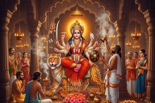 Shardiya Navratri 2025: नवरात्रीच्या तिसऱ्या दिवशी चंद्रघंटा देवीची पूजा; शुभ मुहूर्त, पूजा-विधी अशा पद्धतीनं करा