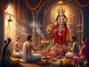 नवरात्रीच्या सहाव्या दिवशी या रंगाचे कपडे घालून करा देवीची पूजा, मुहूर्त-विधी