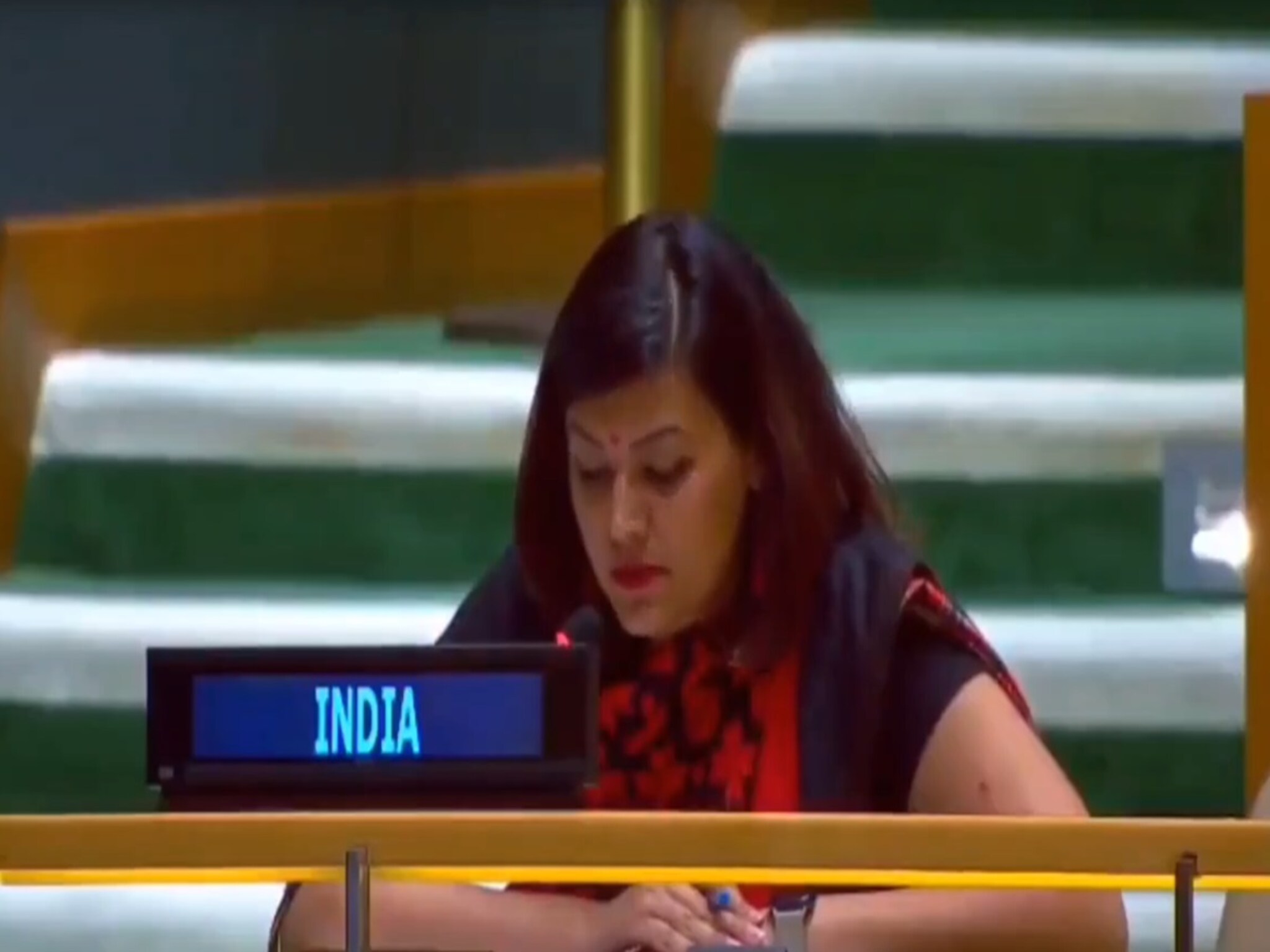 UN मंचावर पाकिस्तानचा धोबीपछाड करणाऱ्या  पेटल गहलोत आहेत तरी कोण?