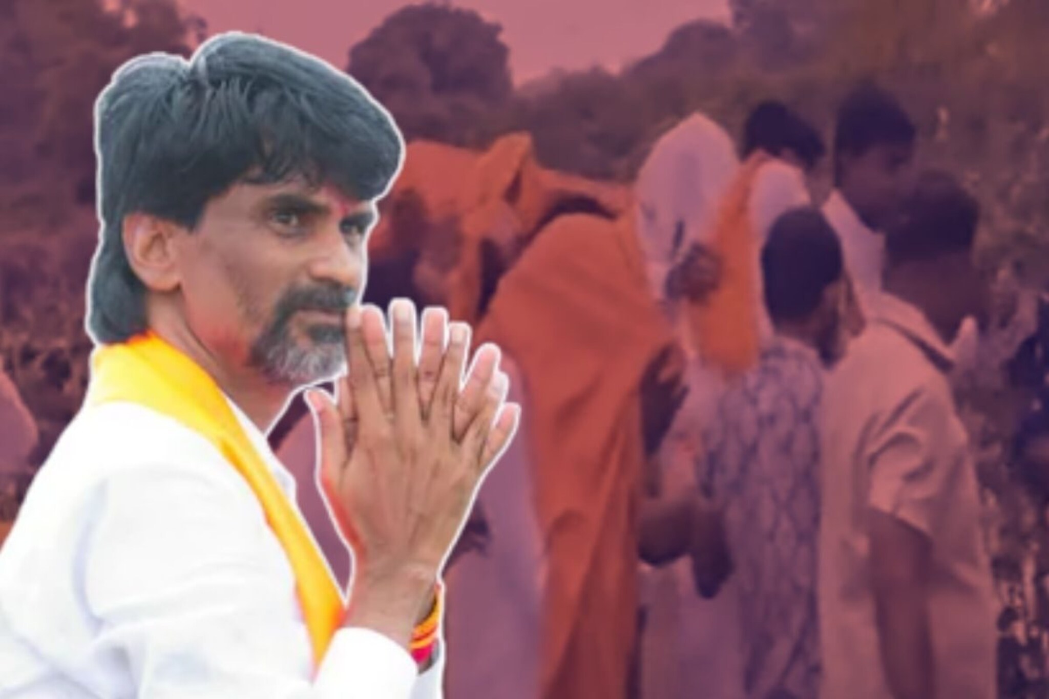 मराठा आरक्षणाच्या बैठकीत अचानक गोंधळ अन् कार्यकर्ते सैरभैर, जरांगेना पळावं लागलं