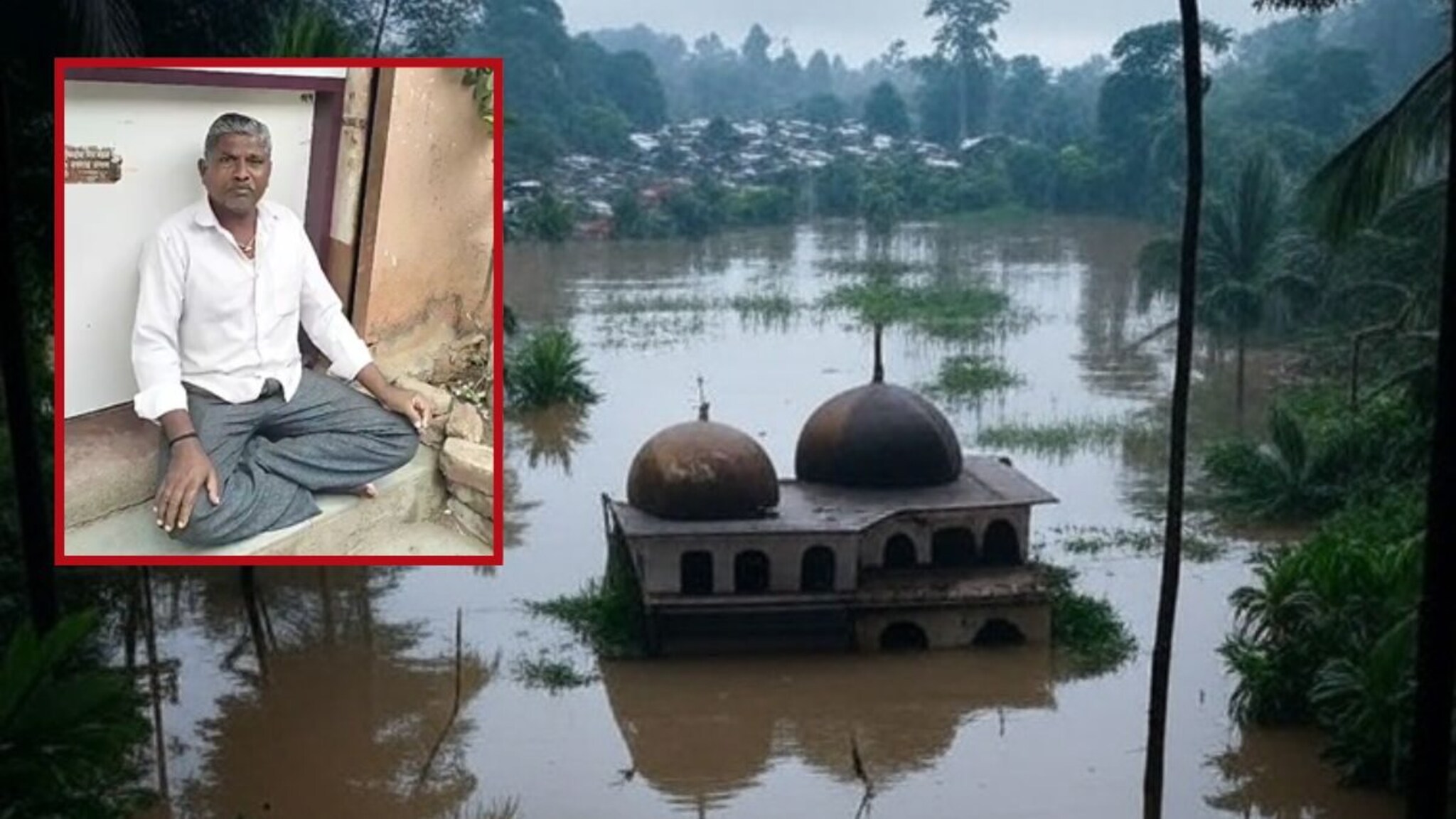 मशि‍दीतून चिरकण्याचा आवाज, अपंग सिकंदरच्या गळ्यापर्यंत पाणी,सुरेशनं वाचवला प्राण