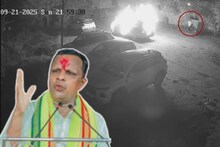 ओबीसी आंदोलक नवनाथ वाघमारेंची कार पेटवली, जालन्यात घराबाहेर उडवला आगीचा भडका, घटना CCTVत कैद