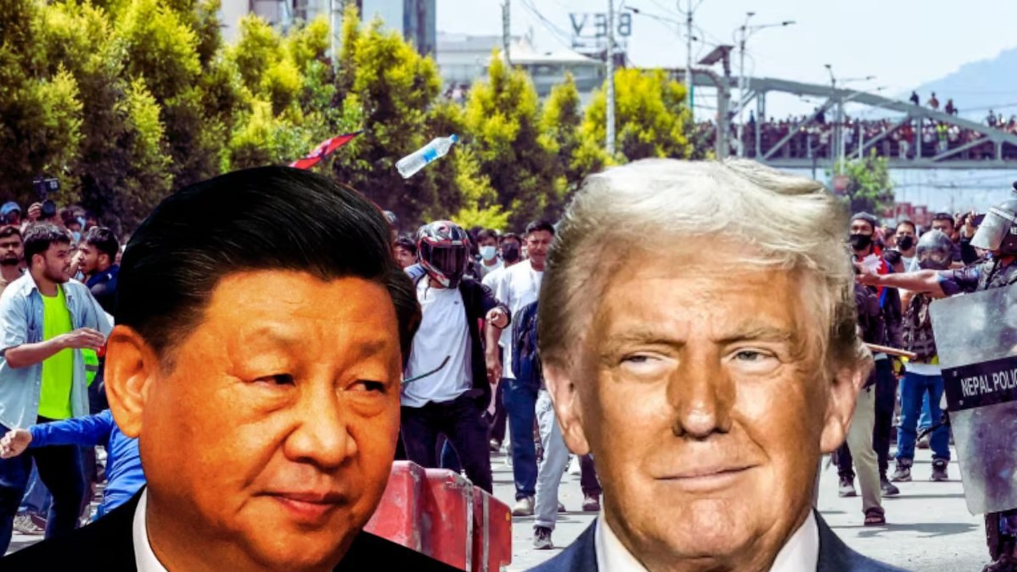 Nepal Protest : चीन-अमेरिकेच्या मॅटरमध्ये नेपाळचा बळी! भारताशेजारच्या उलथापालथीमागे नेमका कुणाचा हात?