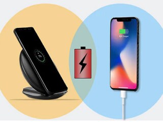 नॉर्मल चार्जिंग आणि वायरलेस चार्जिंग 