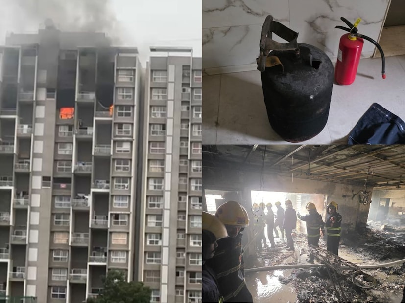 पुण्यातून एक धक्कादायक बातमी समोर आली आहे. पुण्यातील उंड्री इथं एका सोसायटीत आग लागली. इमारतीच्या १२ व्या मजल्यावर आग लागली होती, अग्निशमन दलाकडून मदतकार्य सुरू असताना फ्लॅटमध्ये सिलेंडरचा स्फोट झाला. या घटनेत एका १५ वर्षीय मुलाचा मृत्यू झाल्याची माहिती समोर आली आहे. 
