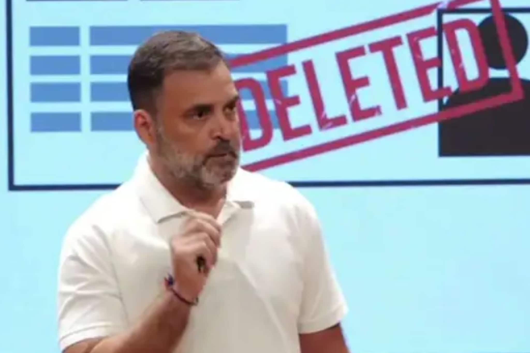 '14 मिनिटांत 12 मतदार डिलीट', राहुल गांधींनी मतचोरीचं पितळ उघडं पाडलं